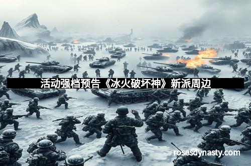 活动强档预告《冰火破坏神》新派周边